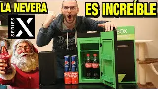 ¡¡¡YA TENGO LA NEVERA DE XBOX SERIES X Y ES INCREÍBLE!!! - Sasel - microsoft - unboxing - español