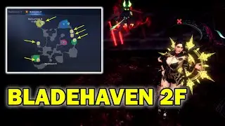 Bladehaven 2F Yellow Ore & Herb Spots | MIR4