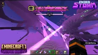 Decayed Reality Wither Storm VS Ender Storm[MCPE-MCBE] Ender Storm In Minecraft,EnderFoxBoy MC🦊!!!