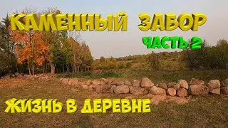 Забор из камней. Часть 2. [Жизнь в деревне]