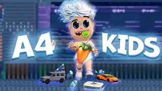 А4 - KIDS в FL Studio (ноты)