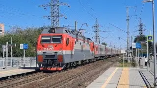 ЭП1М-735 с поездом №288 Москва - Новороссийск