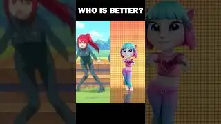 Toca Toca Anime Dance Battle | Talking Angela vs Original Meme
