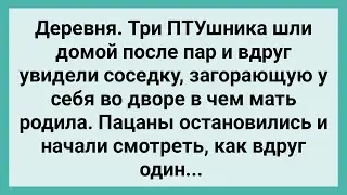 Как ПТУшники на Соседку Смотрели! Сборник Свежих Смешных Жизненных Анекдотов!