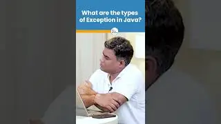 What is Exception in Java? | Java Interview Questions | #shorts #kiransir #typesinjava