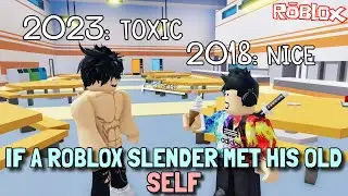 If A ROBLOX SLENDER Met His Old Self