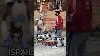İSRAİL VE FİLİSTİN SAVAŞI TAMDA BÖYLE 