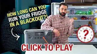 How Long Will THIS Keep Your Fridge Running?!
