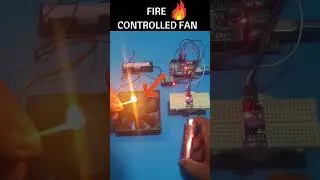 FIRE CONTROLLED FAN - USING ARDUINO