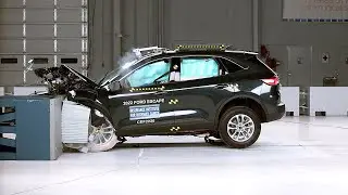 2022 Ford Escape updated moderate overlap front IIHS crash test