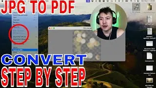 ✅  How To Convert JPEG File To PDF On Mac 🔴