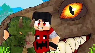 P3DRU é o PAI DE DINOSSAUROS no Minecraft