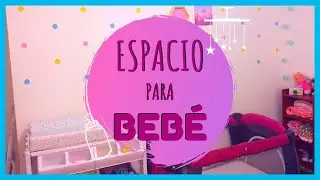 Cómo DECORAR espacio del BEBÉ sin gastar mucho DINERO || Tunea tu Casa 🏠