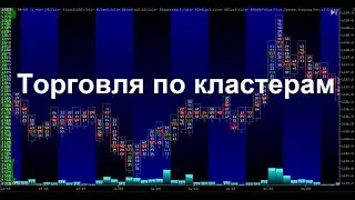 Пример торговли по кластерам. Форекс.