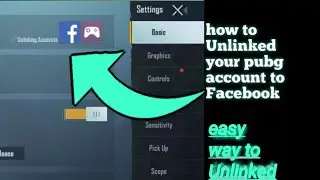 How to Unlinked your FB I'd on. pubg. ||pubg se FB I'd kese unlink Kare ||easy way try this 💪💪💪