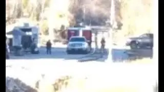Idiots park WAY too close to the tracks (train has to hit the emergency brake)