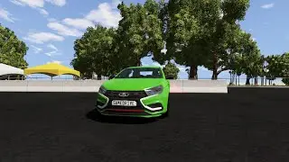 Мод Lada Vesta Sport для BeamNG.drive