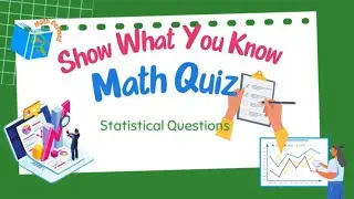 Statistical Questions Quiz| Math Defined with Mrs. C.