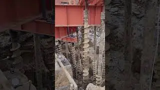 Испытание кустов свай