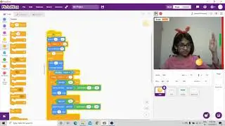 Pong Game #ArtificialIntelligence #HumanBodyDetectionwithAI #AI #PictoBlox #Scratch #PongGameScratch