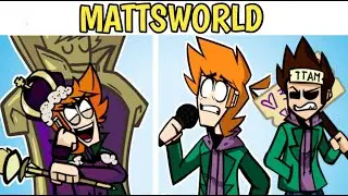Fridaya Night Funkin' Vs MATT EDDSWORLD FULL WEEK + ANIMATIONS || Mattsworld ||