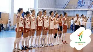 Волейбол. Девушки. 1/4 Среднерусский банк - Поволжский банк.