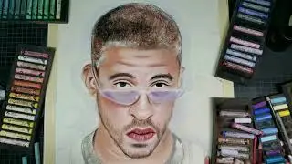 Bad Bunny Drawing | Dibujo de Bad Bunny |