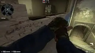 Прыжок с окна на шорт в мираж CSGO