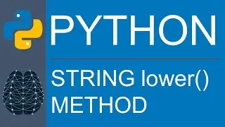 Python | Data Type | String | lower() Method