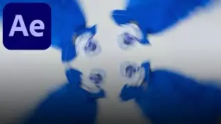 music video effect in after effect_spin effect (no plugin)|#aftereffects