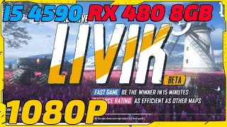 PUBG MOBILE Livik - RX 480 8GB - i5 4590 - 8GB Ram - Smooth Extreme 1440p