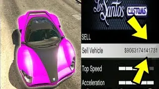 Sell Any Vehicle for $100,000,000 Without Upgrades with this glitch!!! (insane gta 5 money glitch)