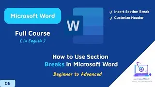 How to Use Section Breaks in Microsoft Word | Developer Maddy