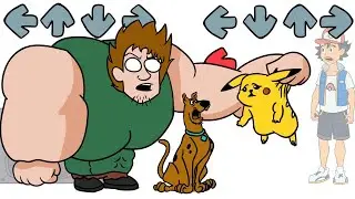 FNF Spooky Battle with Pokemon | Friday Night Funkin' Animation