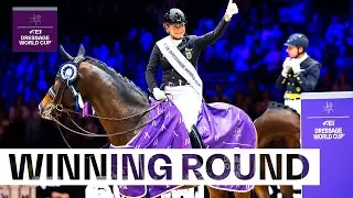 Isabell + Quantaz = Unbeatable! 🤝🥇 |  FEI Dressage World Cup™ Lyon 2024