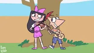 The Jam Song II Phineas and Ferb animatic (Phinbella)
