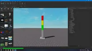 КАК СДЕЛАТЬ СВЕТОФОР В ROBLOX STUDIO?