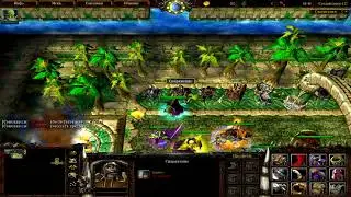 Полное прохождение карты Создай Героя 4.37.  Без бага с 2 босом (WarCraft 3).