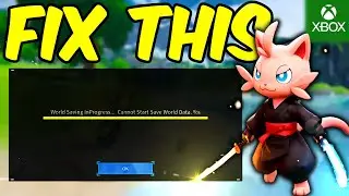 How to Instantly Fix [Cannot Save World Data %] with One-Button - Palworld/Xbox