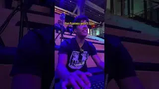 venom Playing Fortnite on 502 Inch TV with