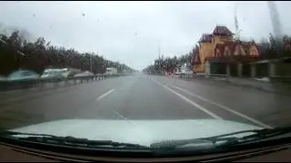 Экшн видео камера EKEN H9 как видео регистратор в автомобиль разрешение 1280x720 120p