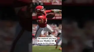 Madden NFL 24 Patrick Malhomes Sideways insane throw animation