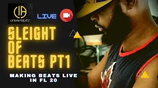 SLEIGHT OF BEATS Pt1 - Making Beats live in FL Studio🎹