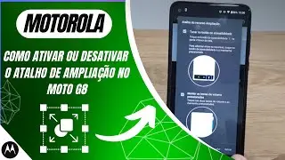 Como ativar ou desativar o atalho de ampliação no Moto G8 - Passo a passo