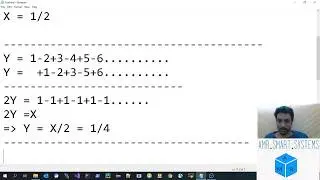 Is sum of all Natural Numbers upto Infinity -1/12? Step By Step Proof Ramanujan equation of infinity