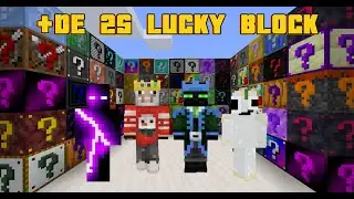 On casse des LUCKY blocks aléatoires pour se PVP !