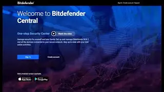 Bitdefender Central | Cybersecurity Application Software Users Guide