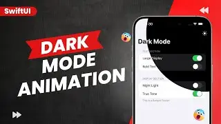 SwiftUI: Telegram Dark Mode Animation Challenge - iOS 17 - Xcode 15