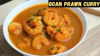Goan Prawn Curry || Coconut Prawn Curry || Shrimp Gravy Indian Style Recipe|| Prawns Recipes
