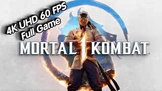 Mortal Kombat 1 2023 Towers Scorpion with Cyrax with all Fatality Mid Level in 4K UHD 60FPS